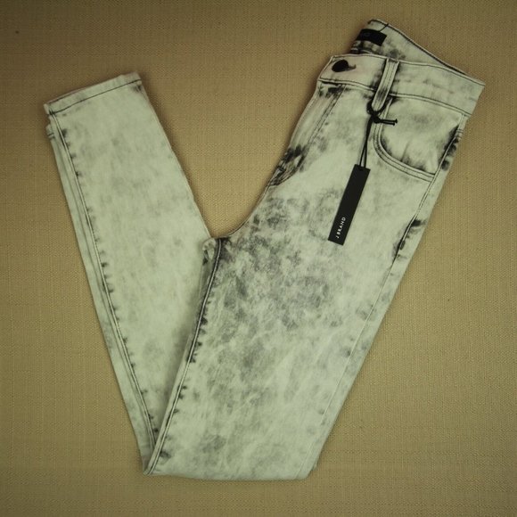 J Brand Alana High Rise Crop Skinny Jeans Women's Sz 25 Fragment Photo Ready NWT - Picture 1 of 12